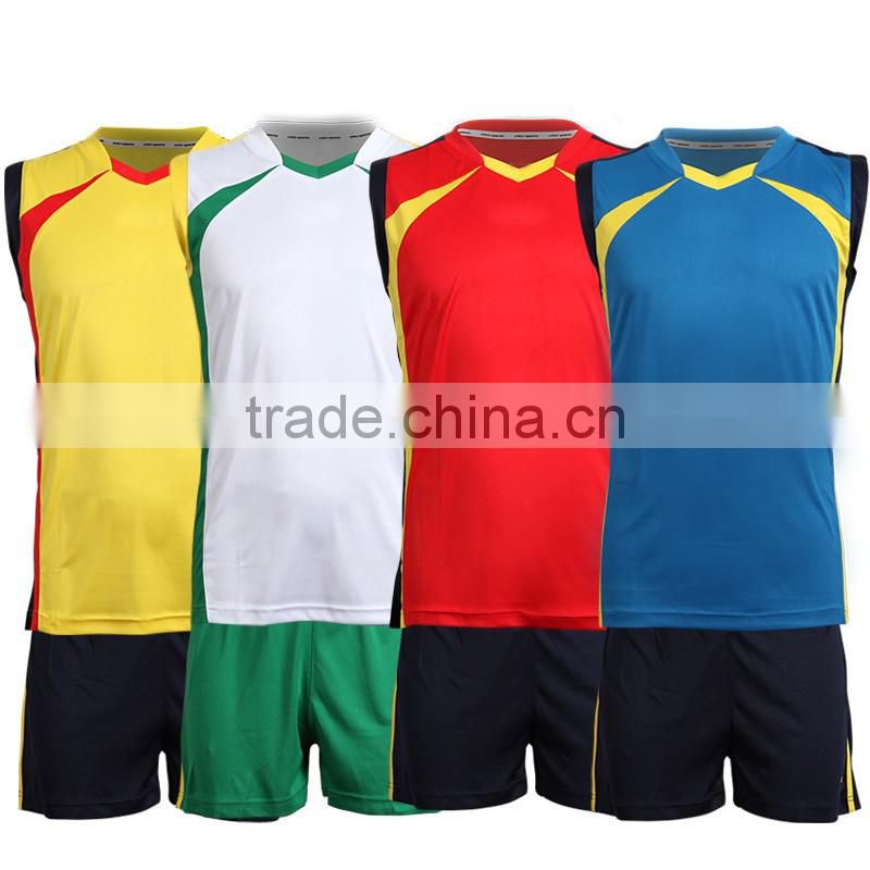 Wholesale custom dozen uniformes volleyball dri fit shirts