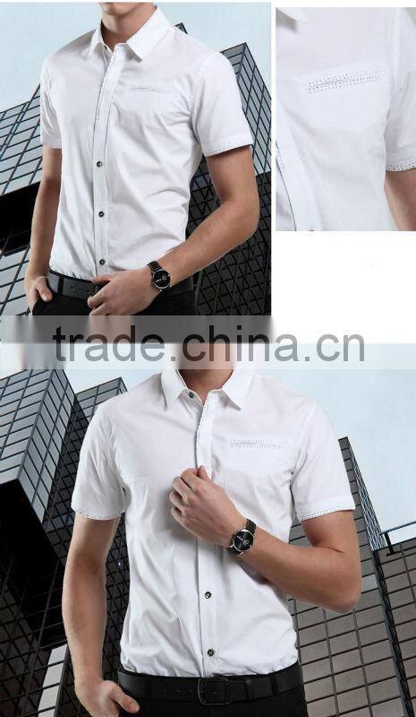 Men's 100% cotton shirt supplier factory