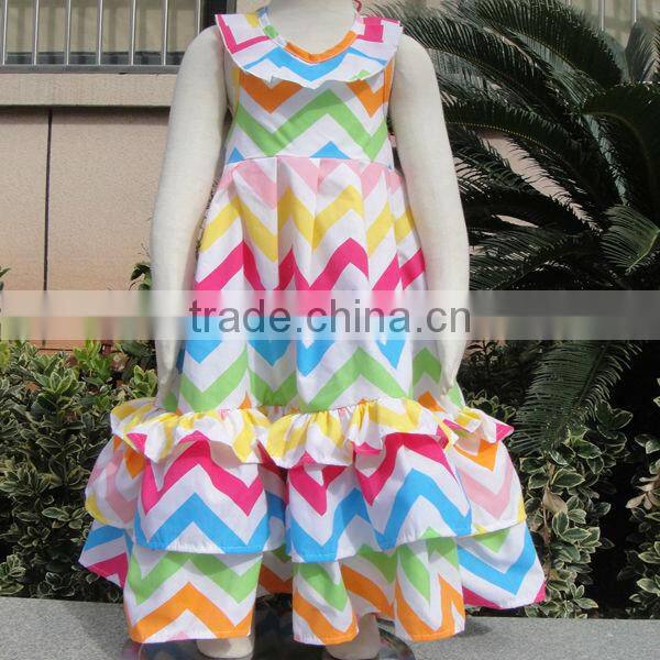 Chevron children maxi dress,baby dress philippines