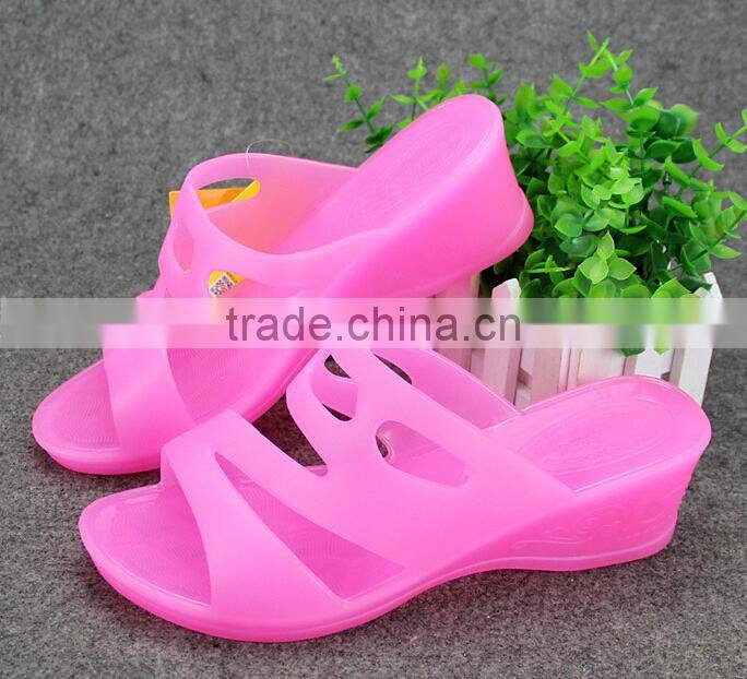 slippers wedges female indoor good quality 2017 latest model export African guangzhou warehouse 2017 stock