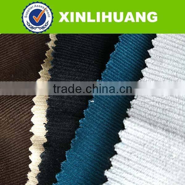 Cheaper corduroy fabric 11 wales 12*16/64*128 280gsm