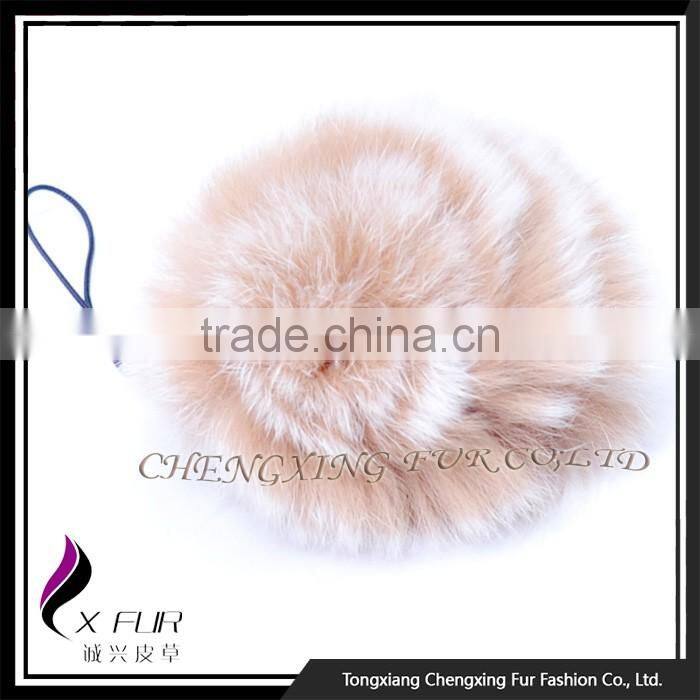 CX-A-54A Wholesale Promotional Gift Key Chain Rabbit Fur Mobile Phone Accessories