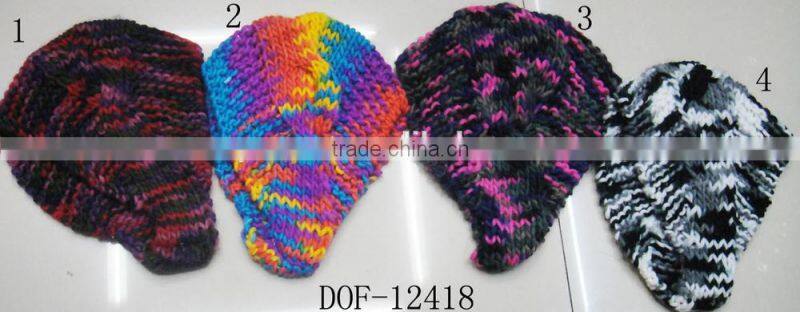Fashion Hot crochet acrylic designer new arrival knitted hair band