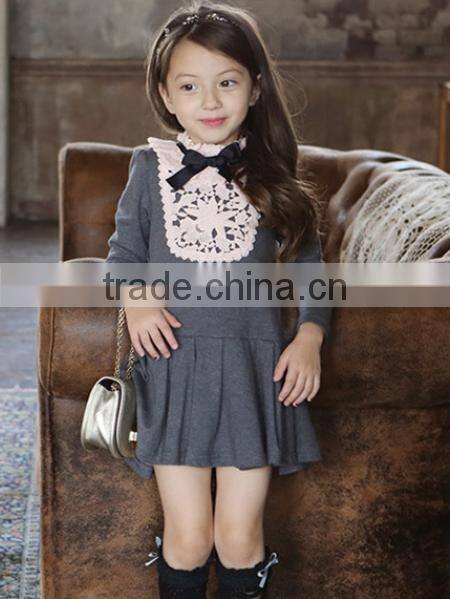 2016 Hot children baby headmade crochet dress embroidery designs picture