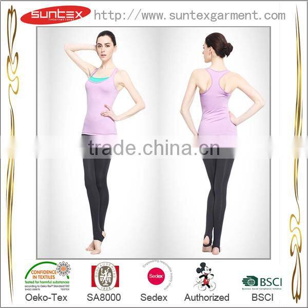 SUNTEX OEM Lycra Fitness Clothing Custom Dry Fit Gym Wear