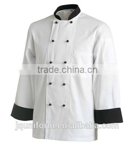 China High Quality White Black Men's Chef Uniforms, Kitchen Uniforms , cooking uniforms