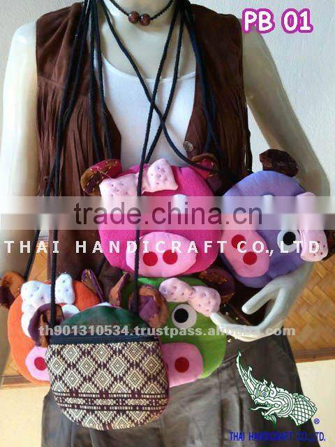 Thai Handmade shoulder bag Animal Bag