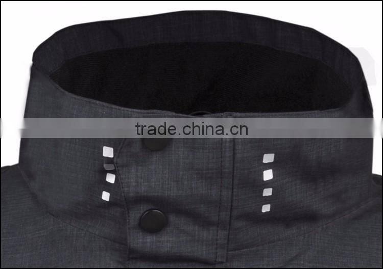 OEM melange color waterproof mens worker vest jacket