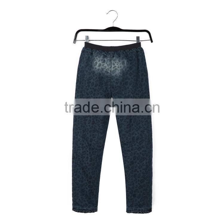 OEM service standard size unique design drawstring colours trousers jeans