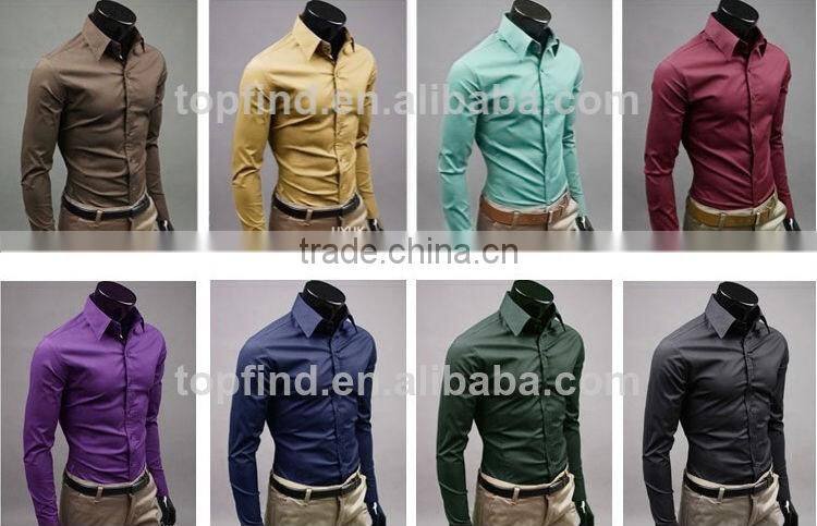 man white dress long sleeve cotton shirts