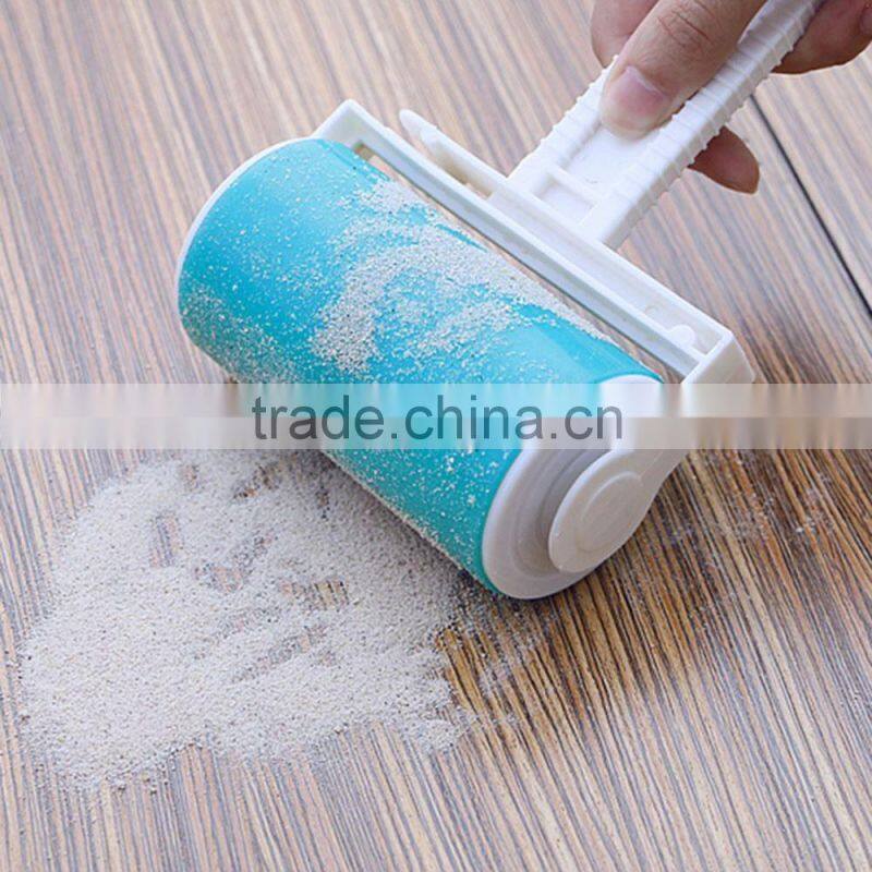 2016 Hot Sale Sticking Dusting Roller Super Sticky Washable Dust Lint Roller With Cover for Fluff Pet Hair Dust Remover Lint