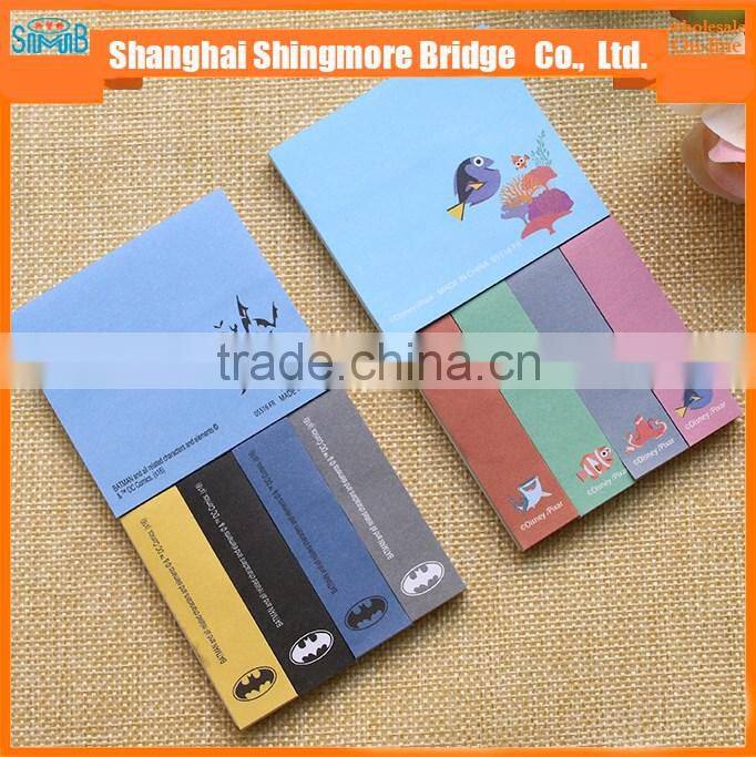 cheap sales colorful paper note pad for school