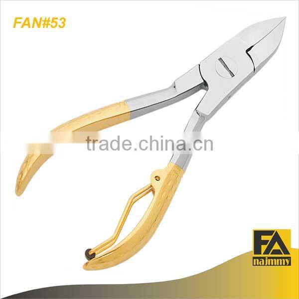 Professional Nail Nipper Wire Spring Stainless Steel Light weight