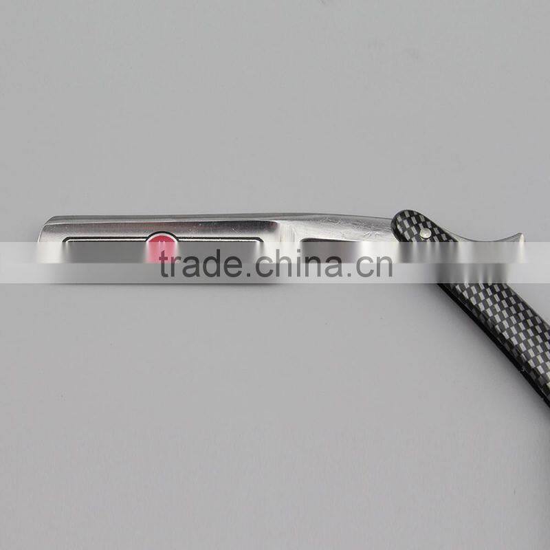 "GOLDOLLAR 208" man's razor carbon steel barber razor cut throat razor