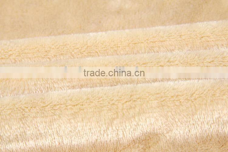 Microfiber Plush Fleece Bathrobe for Men and Women