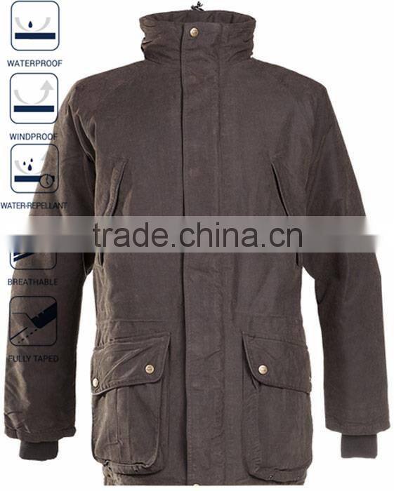 2016 White CAMO Hunting Jacket for winter