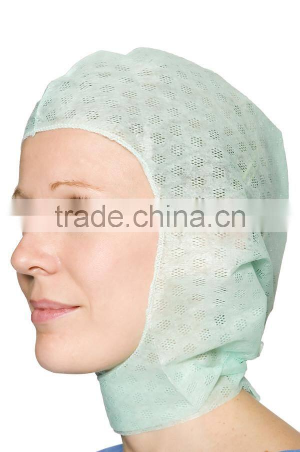 Spunlace doctor hood medical hood surgical hood cap