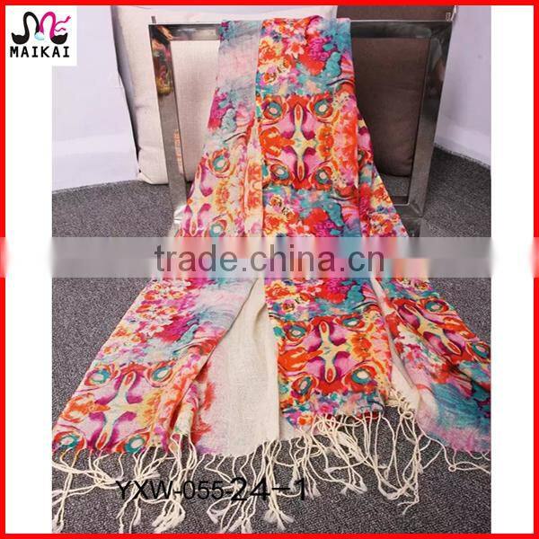 High fashion animal print butterfly europe scarf