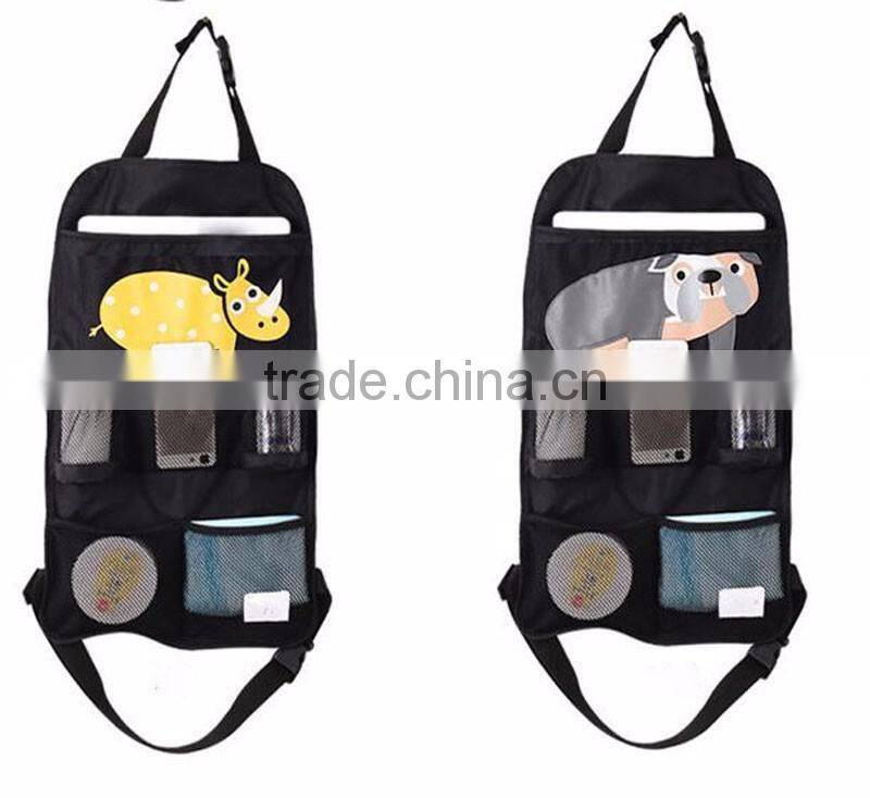 Premium Backseat Organizer for Kids Car Seat Protector car Kick Mat