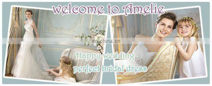 Real Sample Wedding Dress Organza Ruffles Skirt