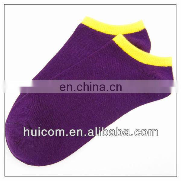 Mens Black White Sock With Stripe Pattern