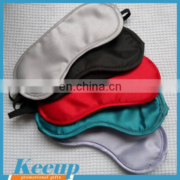 Best selling items custom printed airline satin travel eye mask sleep