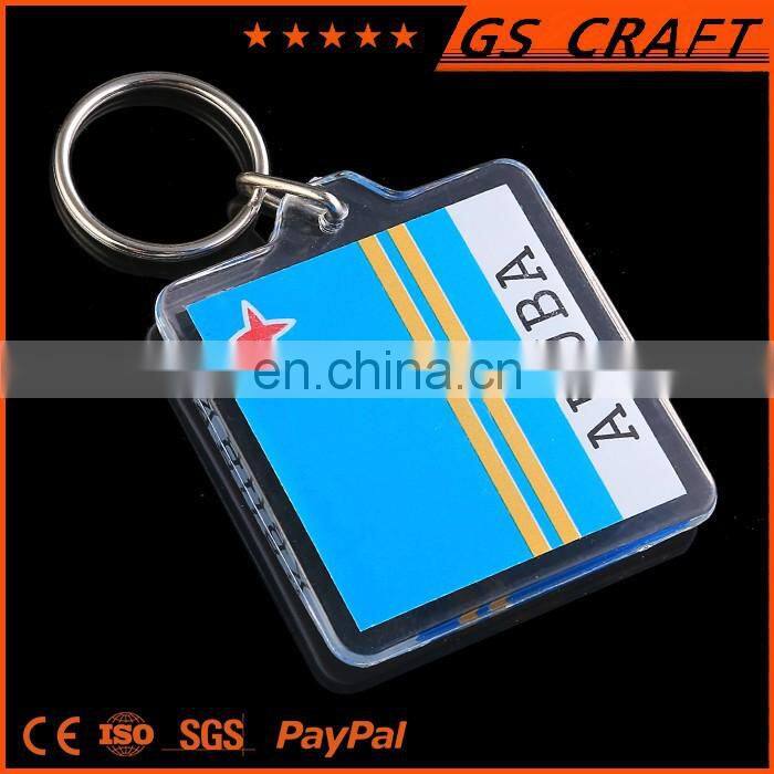 Custom made cheap wholesale board keychain