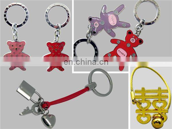 promotion custom piston keychain