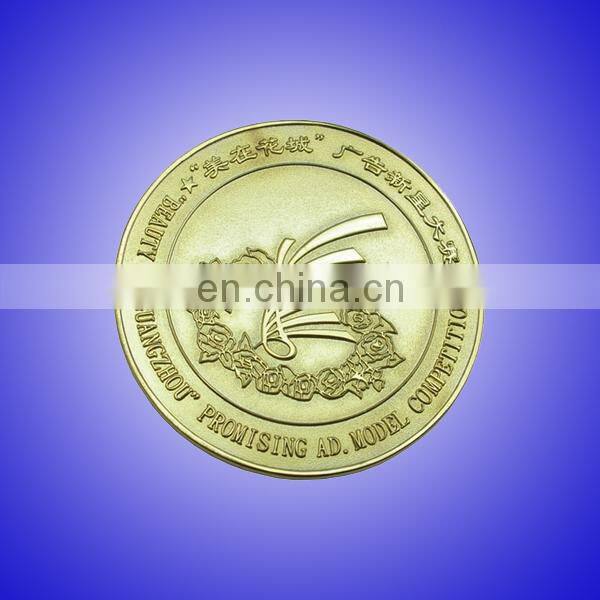 custom made brass bit coin