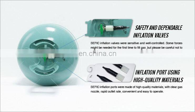 Light Weight 50LBS Disposable Balloon Helium Gas Cylinder