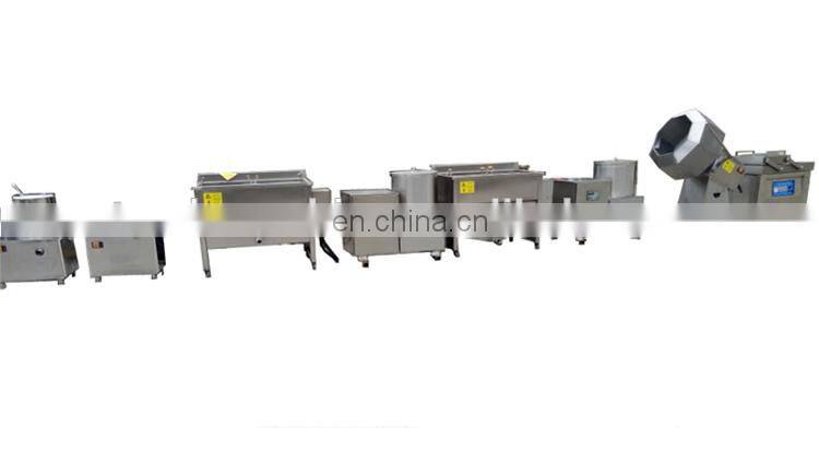 Semi Automatic Low Cost Potato Chips Plant Chips Making Machine