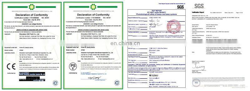 DEESS skin friendly IPL hair removal machine with 300000 shots