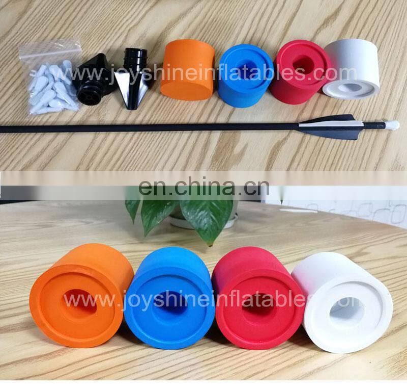 In Stock Safety Adults Kids Toy Inflatable Archery Game Foam Bow and Arrow Tag Tip Arrow Foam Tips Arrows Head For Sale