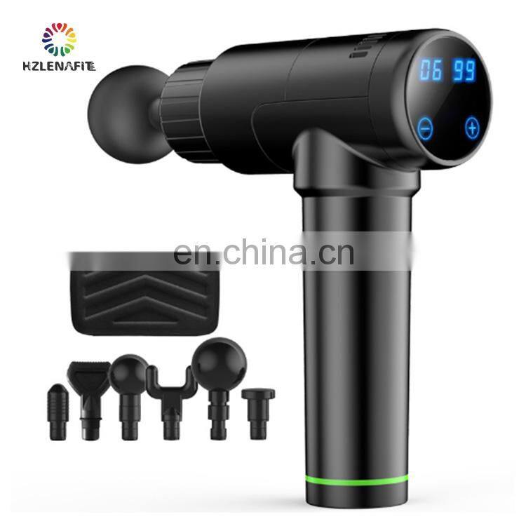 OEM portable deep tissue massager gun pain relief therapy high intensity