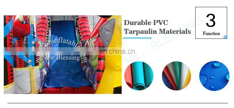 Robot best quality inflatable dry slide/ inflatable slide for children