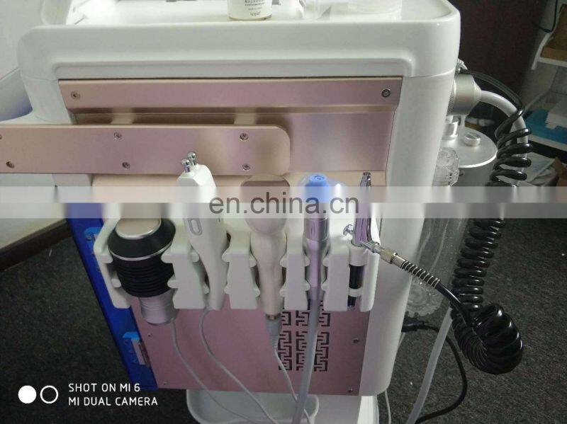 Aqua water 5 in 1 collagen skin spray rf bio lifting spa oxygen facial microdermabrasion beauty machine