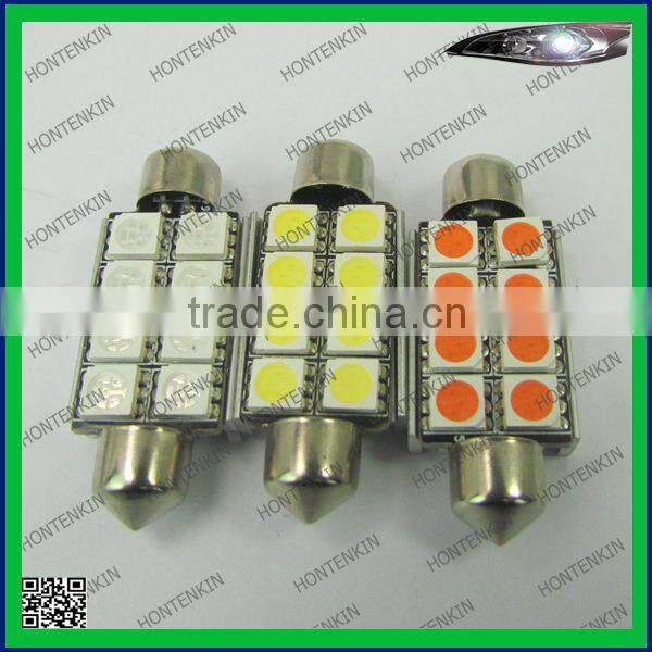 hotest sale 8smd festoon c5w auto car led bulb