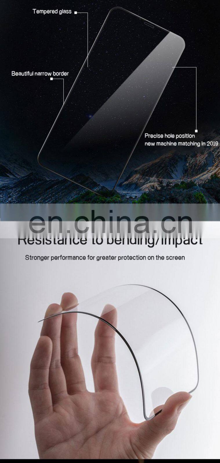 Screen Protector Full Screen Cover Film For iPhone 6/7/8 for Honor 8X mobile phone Screen Protector tempered glass