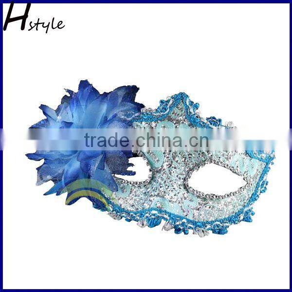 Top Quality Venetian Party Masks Masquerade Ostrich Feather Masks For Women SCM0037