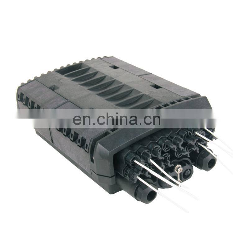 shenzhen water proof optical ftth distribution 8 12 24 48 144 core 3m horizontal inline fiber optic cable splice joint closure