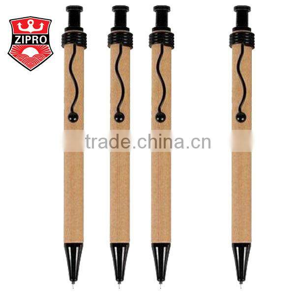 Bio resource Chinese Recycled Kraft Paper Pen, Promotional Paper Pen