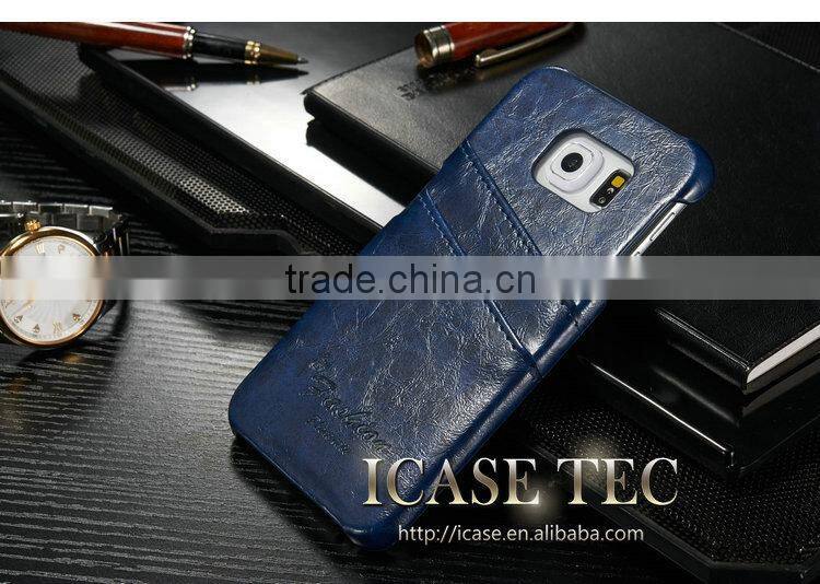 Best Quality PU Leather Case for S6 edge Cover, for Samsung S6 edge Phone Case