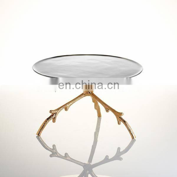 round hammered cake stand for sale