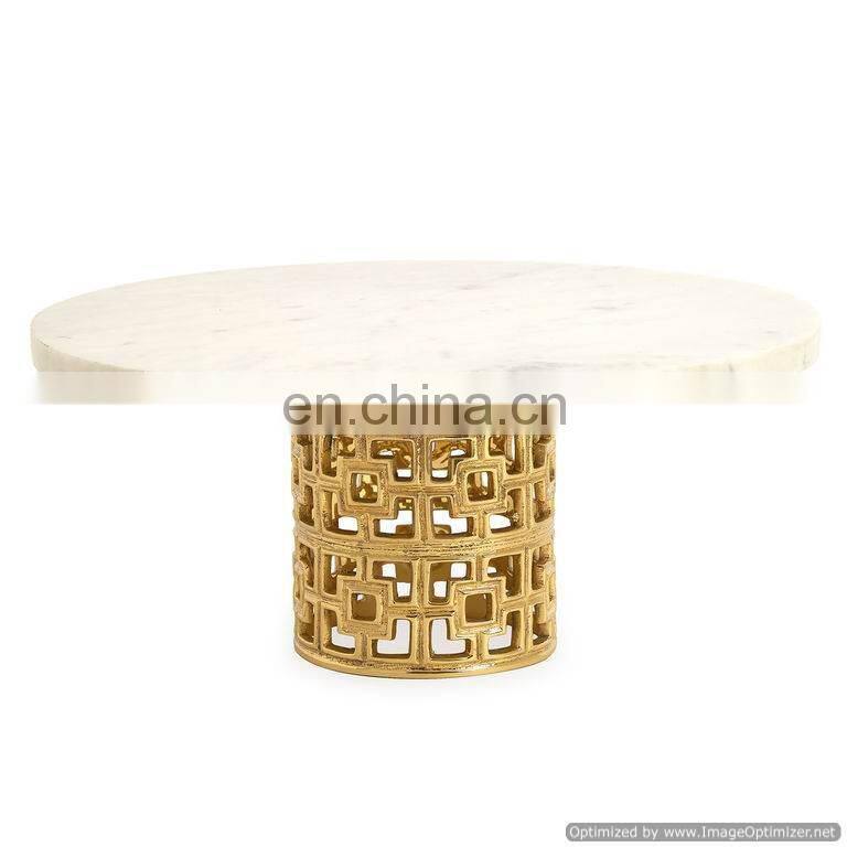 round hammered cake stand for sale