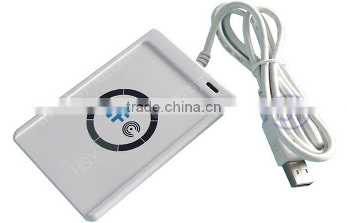 High quality NFC contactless smart card reader/writer with USB interface