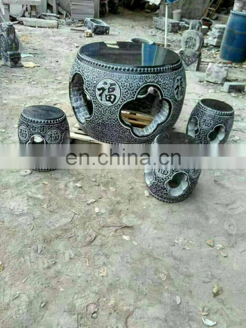 Decorative Design marble Garden Park Table Set