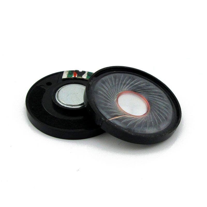 Custom 32ohm Aluminum PVD diaphragm driver units 40mm micro earphone speaker