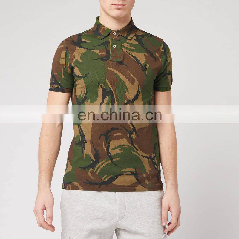 Custom Design Sublimation Polo Shirt Men's Polo Shirts
