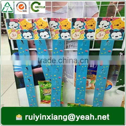 Guangzhou factory plastic display hangers hooks clip strip on sale RYX-CS019