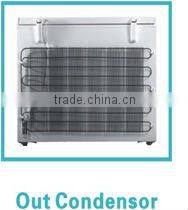 Ice cream display freezer deep freezer refrigerator with light box